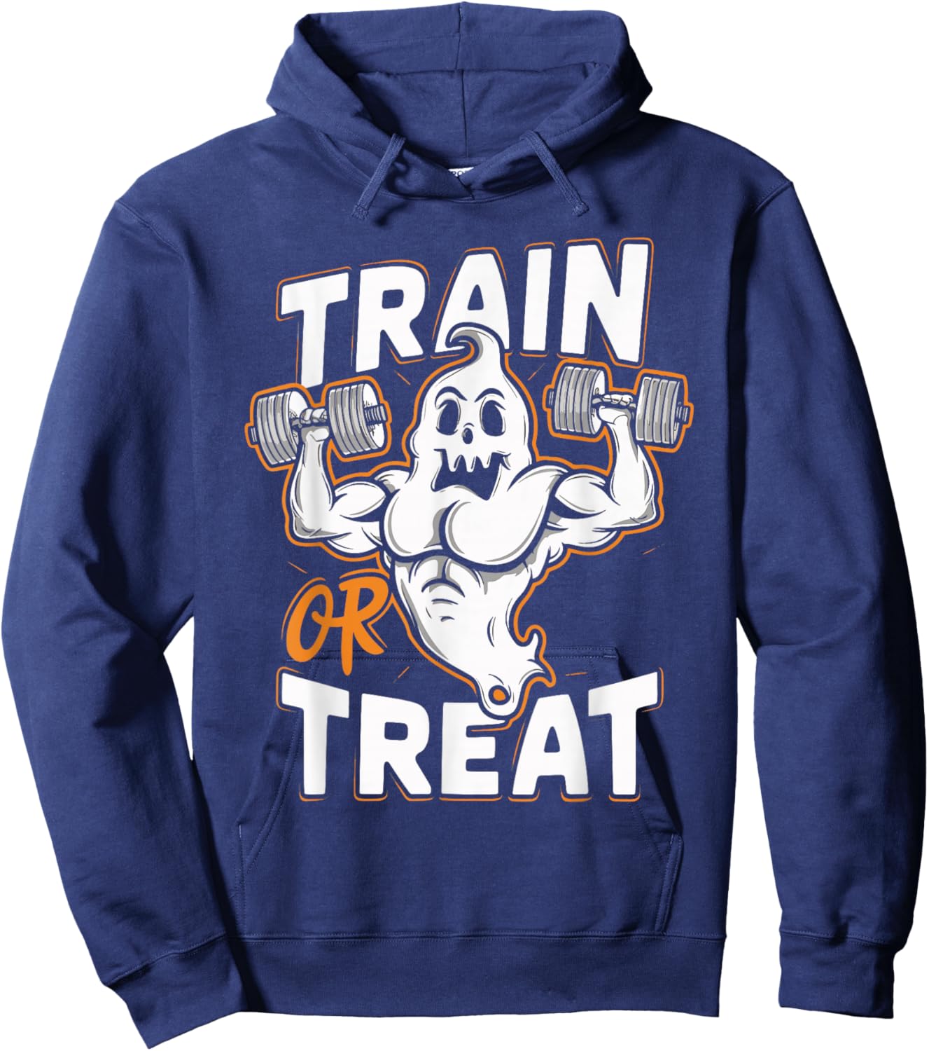 Train Or Treat Hoodie - Hoodie | Navy