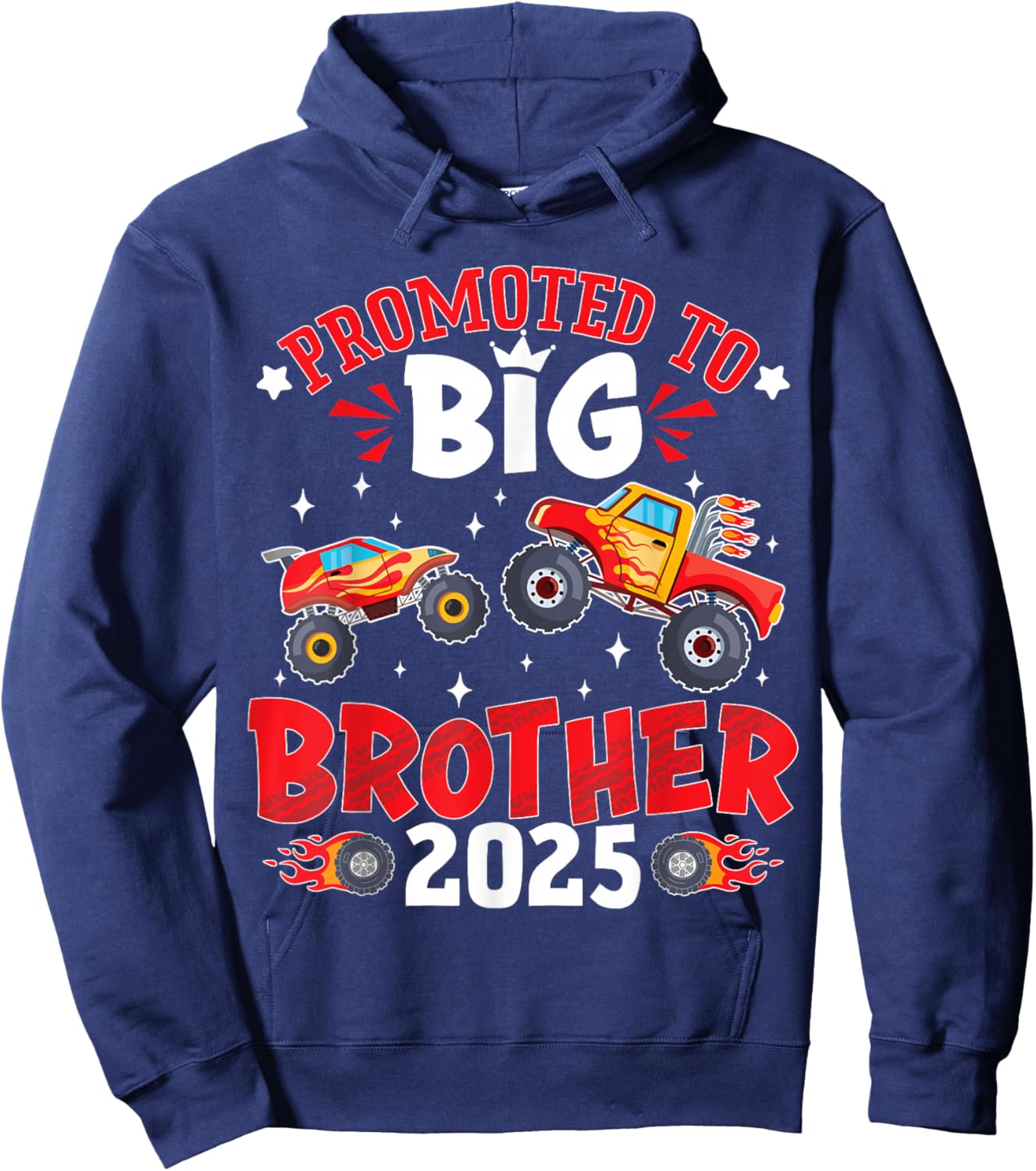 Big Brother 2025 Monster Truck Hoodie - Hoodie | Navy