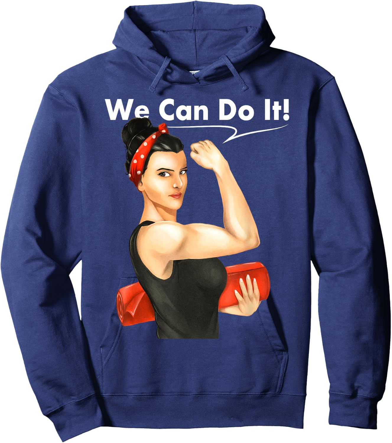 We Can Do It - Funny Meditation & Yoga Hoodie - Hoodie | Navy