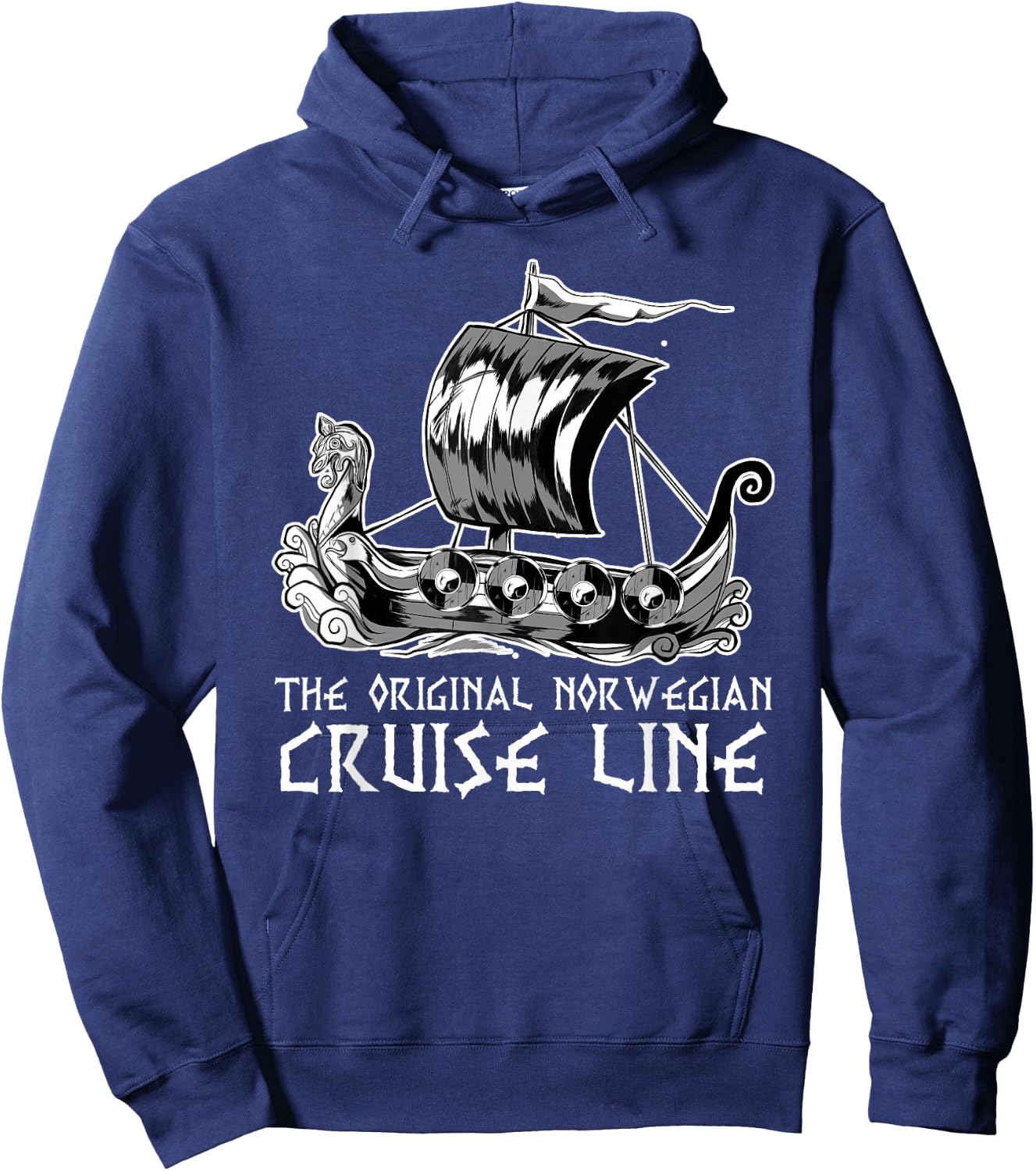The Original Norweigian Cruise Line Cruising Hoodie - Hoodie | Navy