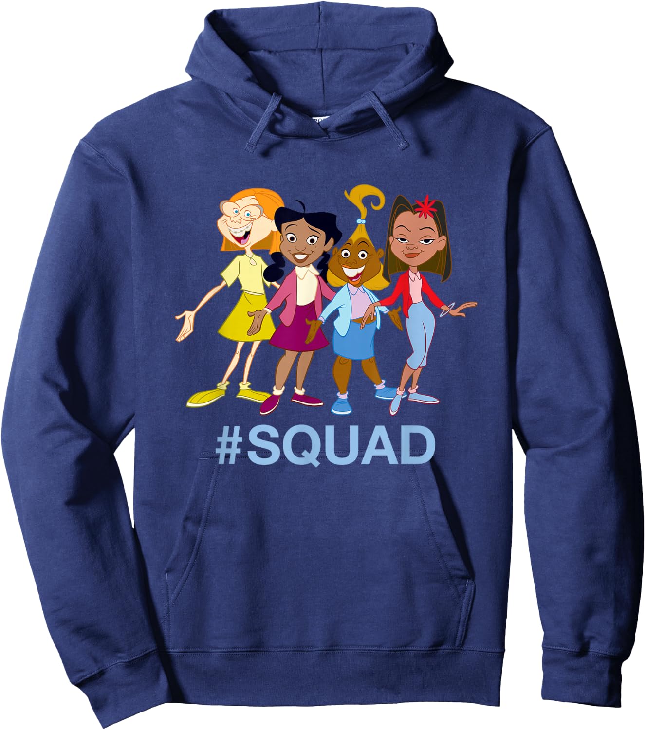 Disney Channel The Proud Family #Squad Hoodie - Hoodie | Navy