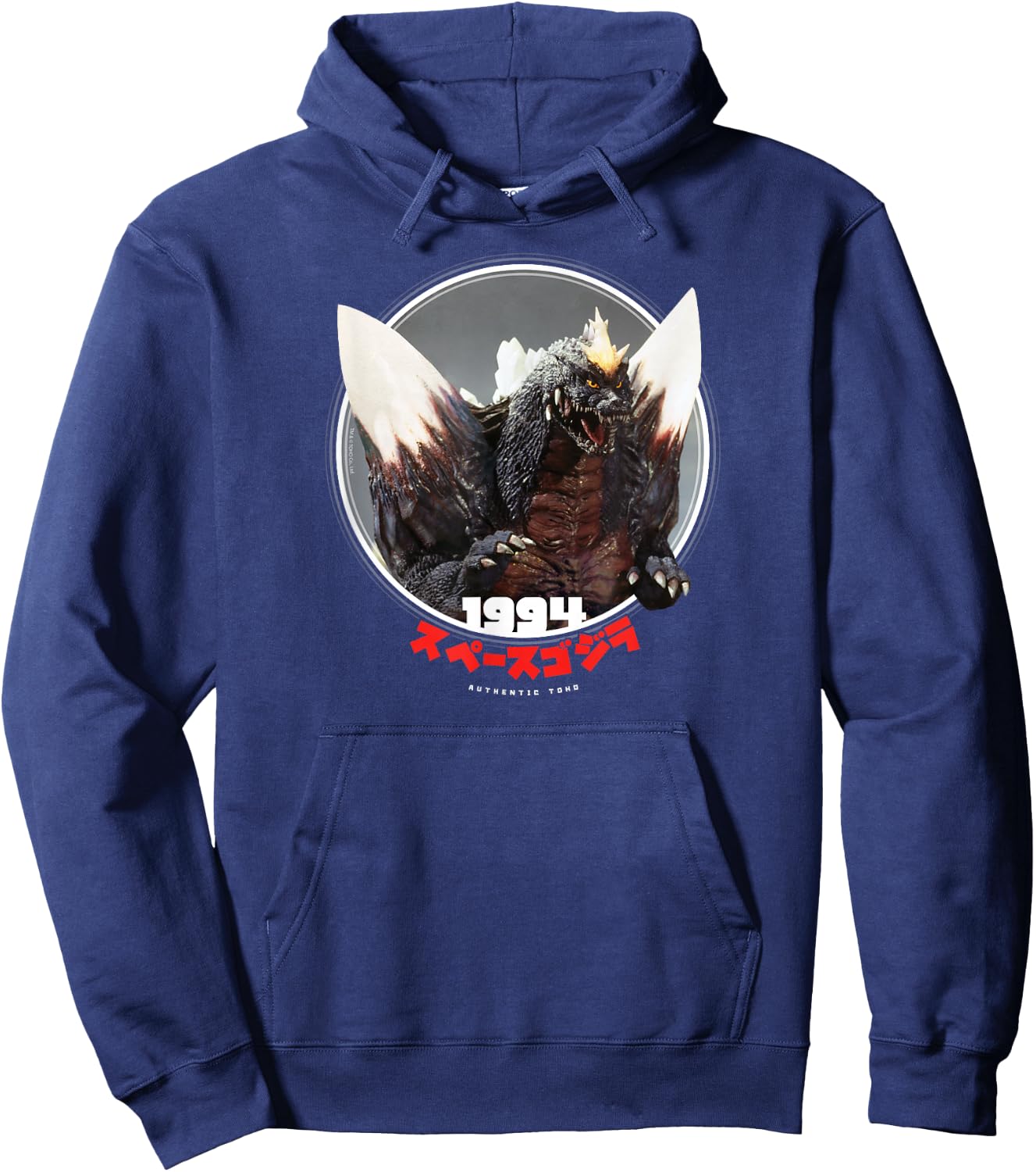 Godzilla SpaceGodzilla 1994 Icons of Toho Hoodie - Hoodie | Navy