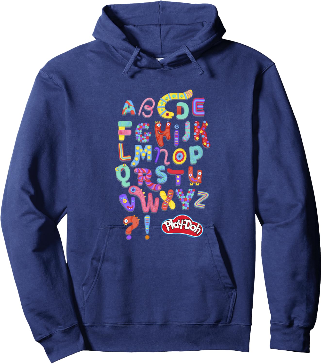 Play -Doh Alphabet Grid Hoodie - Hoodie | Navy