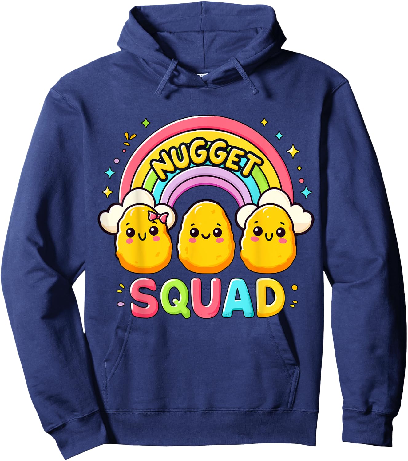 Chicken Nugget Squad Family Matching Hoodie - Hoodie | Navy