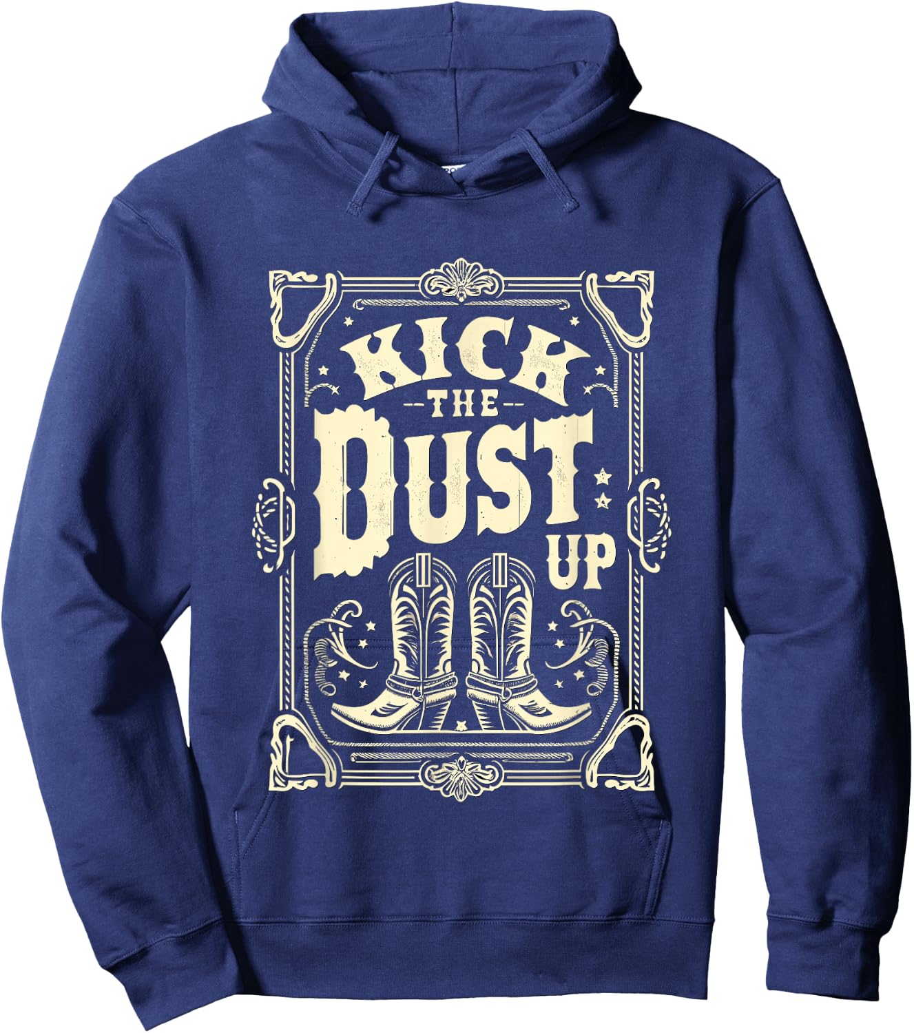 Line Dance Kick the Dust up Dancing Hoodie - Hoodie | Navy