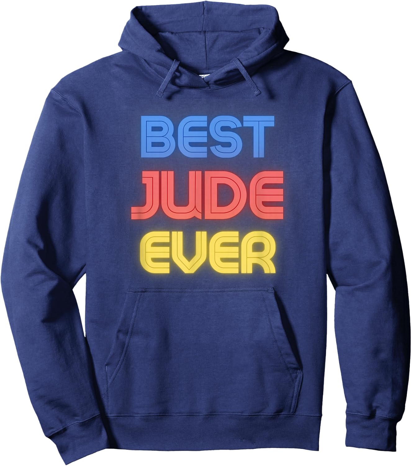 Best Jude Ever - Funny Jude Name Jude Hoodie - Hoodie | Navy