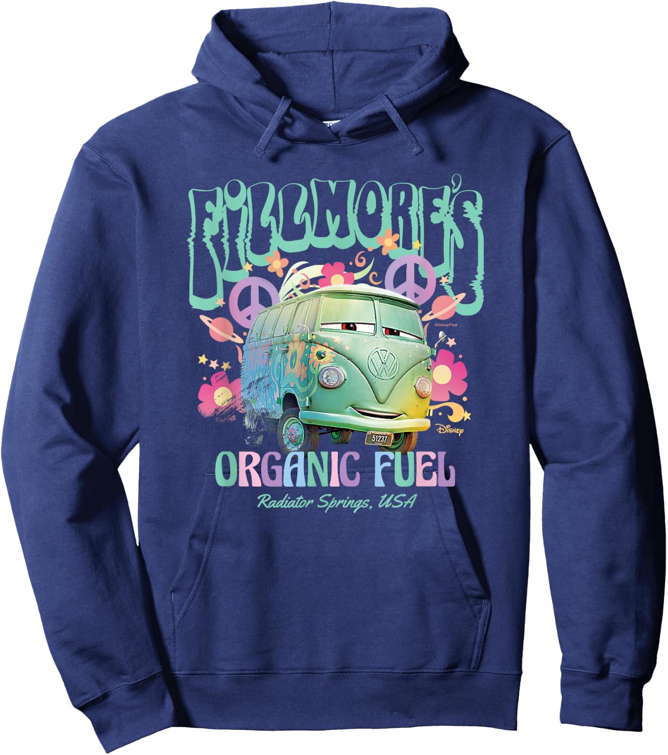 Cars Fillmores Organic Fuel Hoodie - Hoodie | Navy