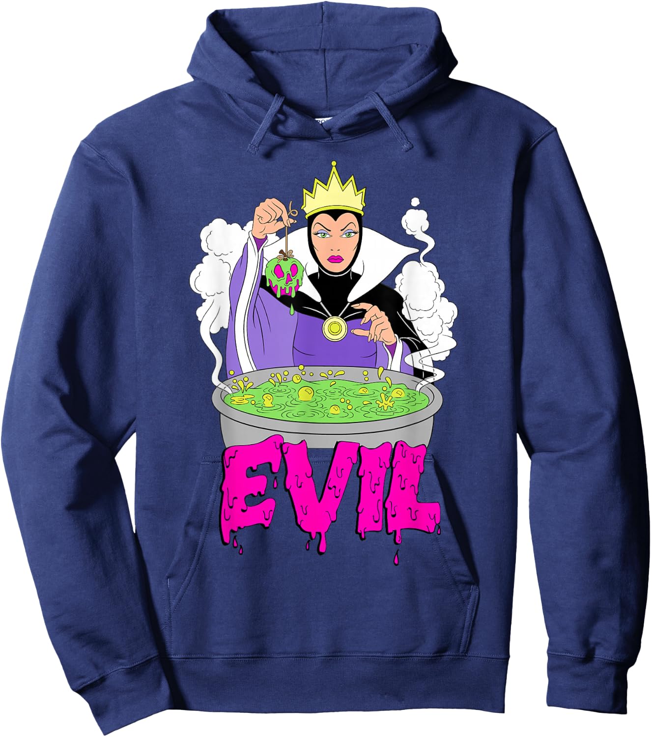 Disney Villains Evil Queen Grime Art Hoodie - Hoodie | Navy