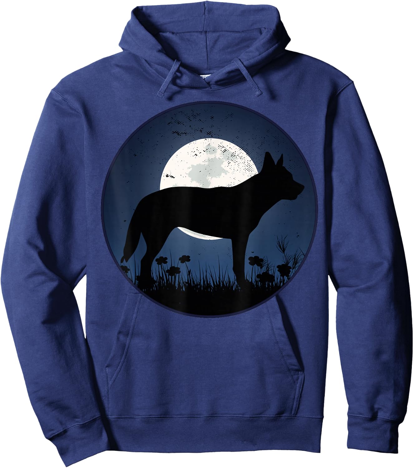Australian Cattle Dog Red Blue Heeler Hoodie - Hoodie | Navy