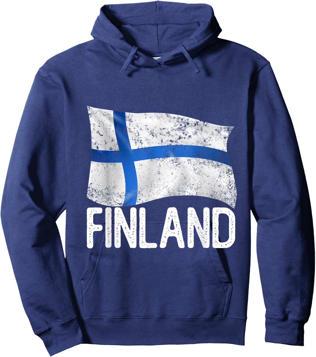 Finnish Flag Finland Hoodie - Hoodie | Navy