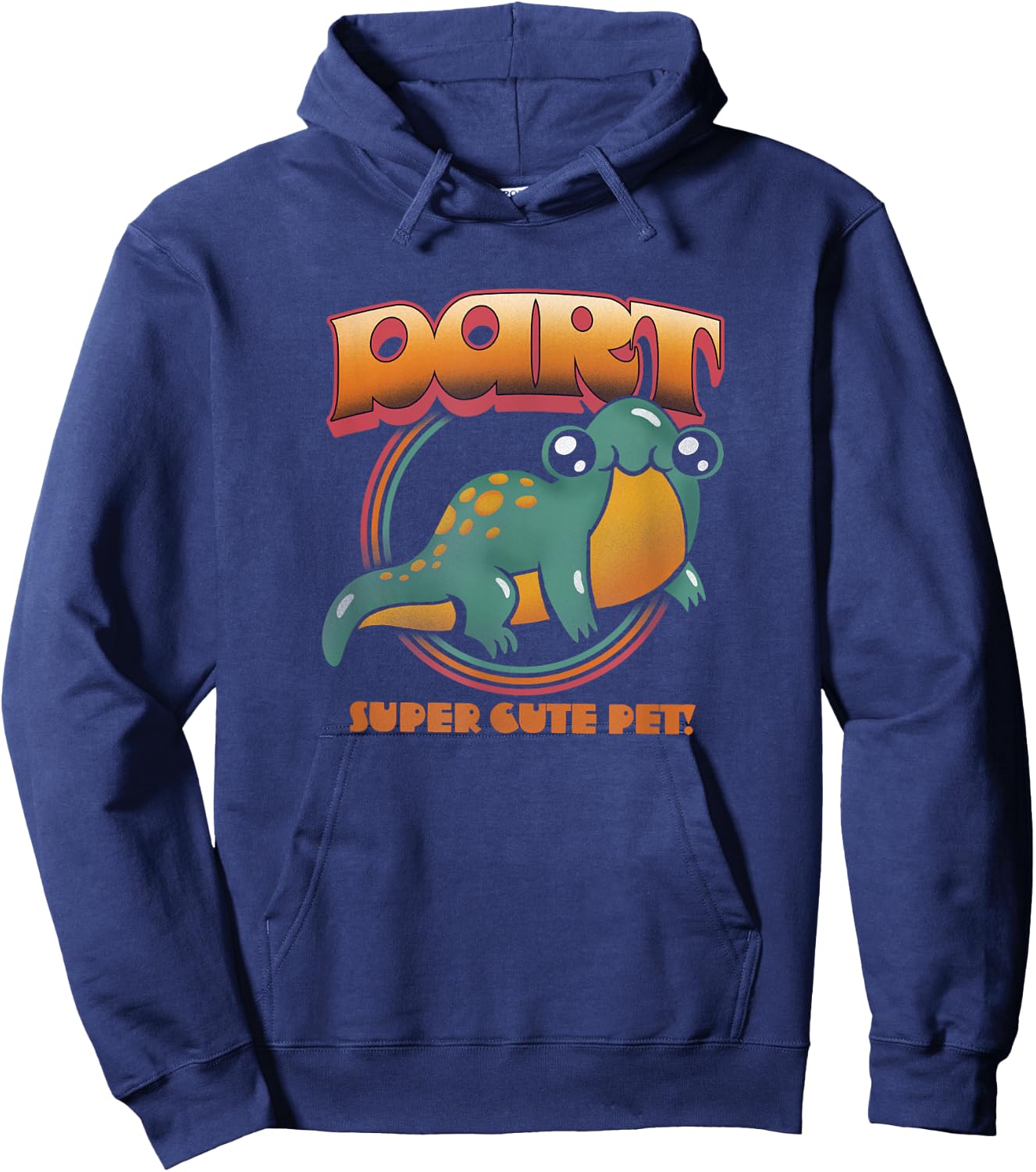 Stranger Things Dart Cartoon Super Cute Pet Hoodie - Hoodie | Navy