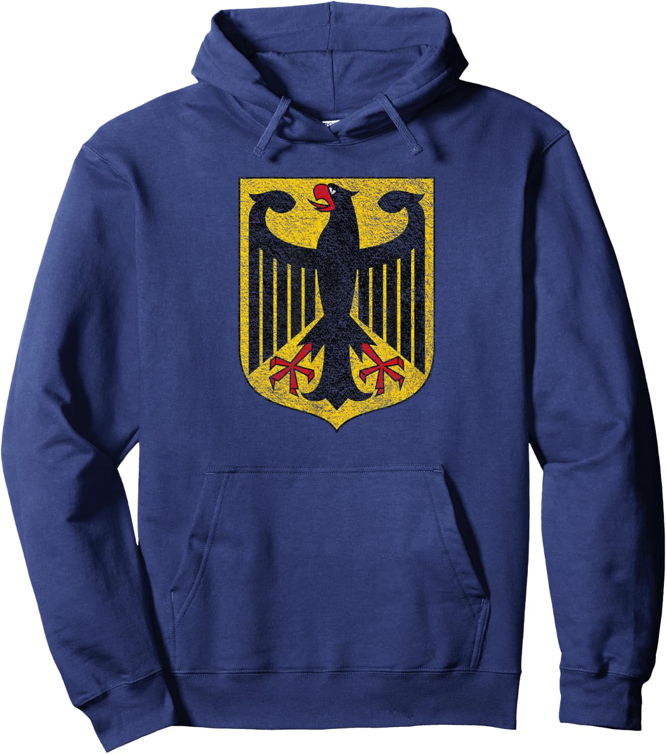 German Eagle Coat of ARMS Germany Flag Hoodie - Hoodie | Navy