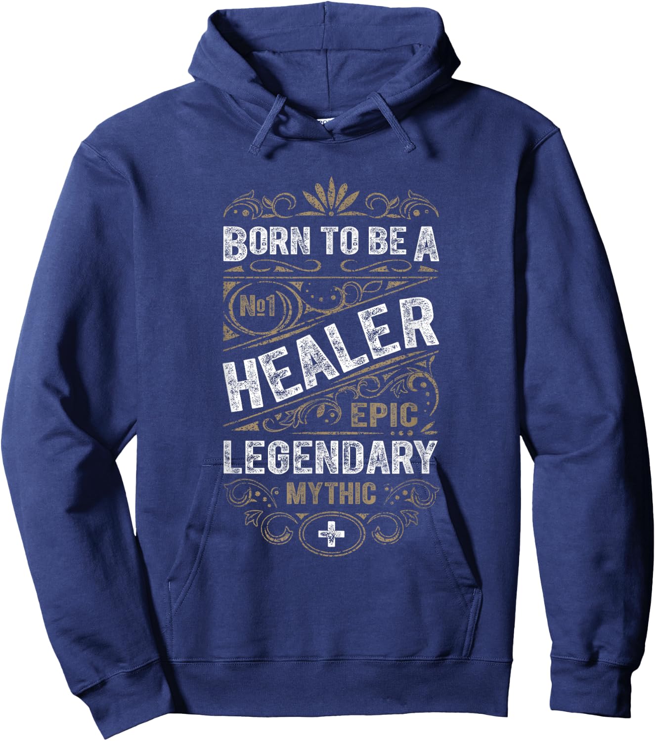 WoW Born To Be A Healer Legendary Gaming Hoodie - Hoodie | Navy