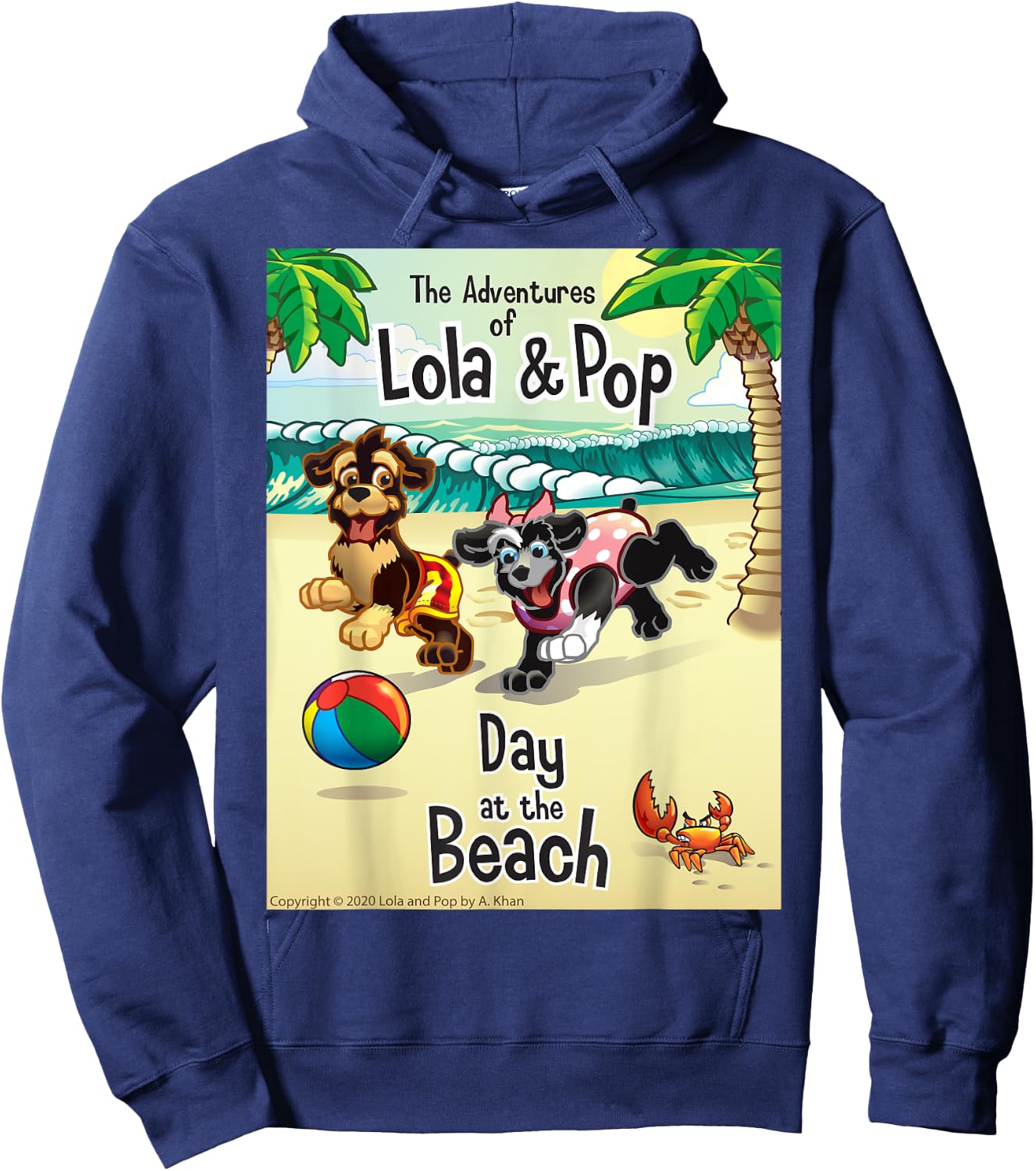 Lola and Pop Hoodie - Hoodie | Navy