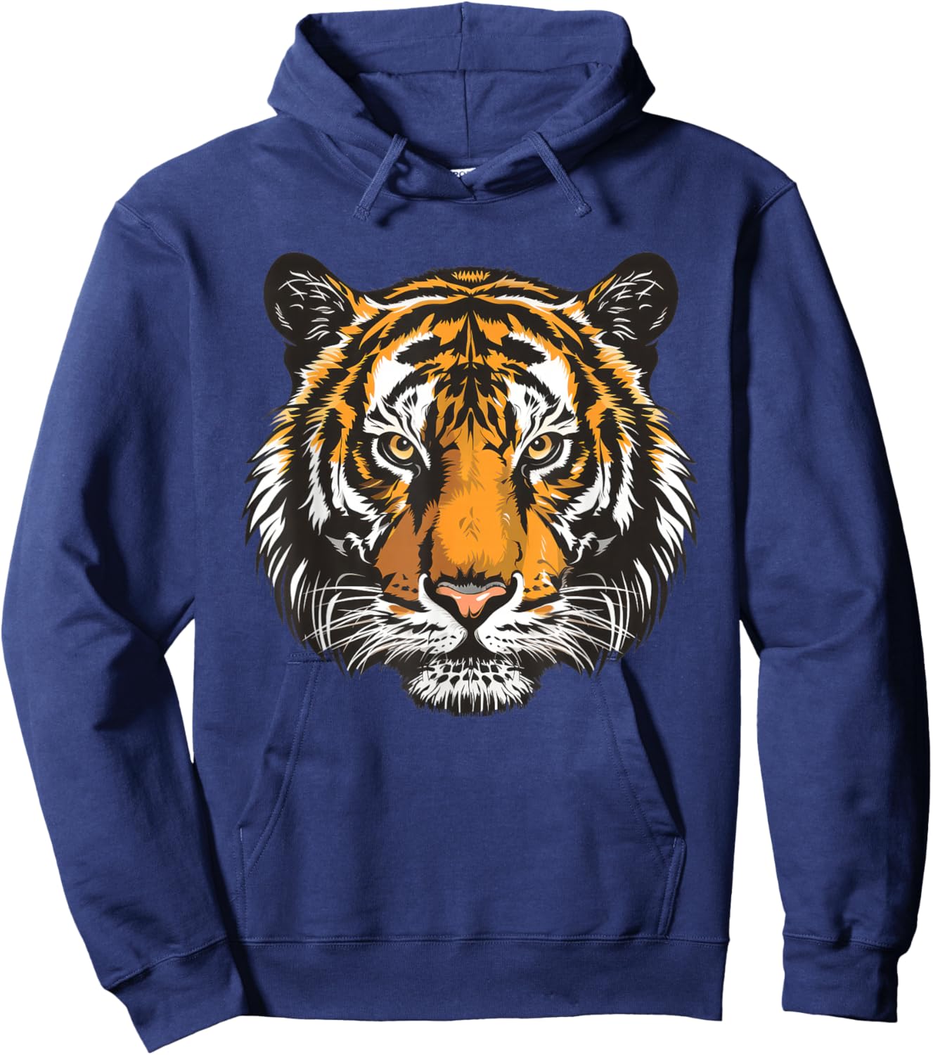 Tiger Graphic Hoodie - Hoodie | Navy