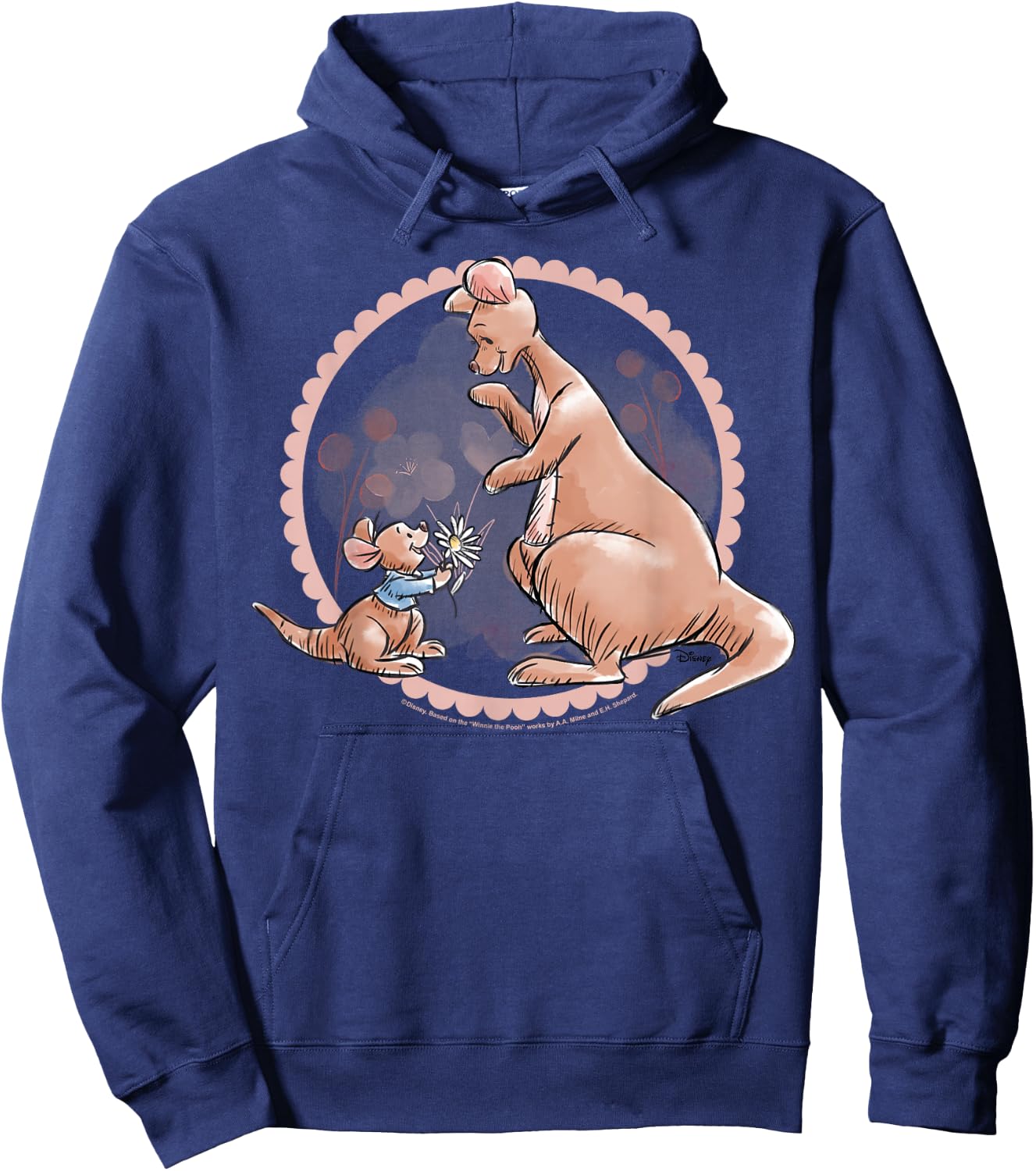 Winnie The Pooh - Kanga and Roo Hoodie - Hoodie | Navy