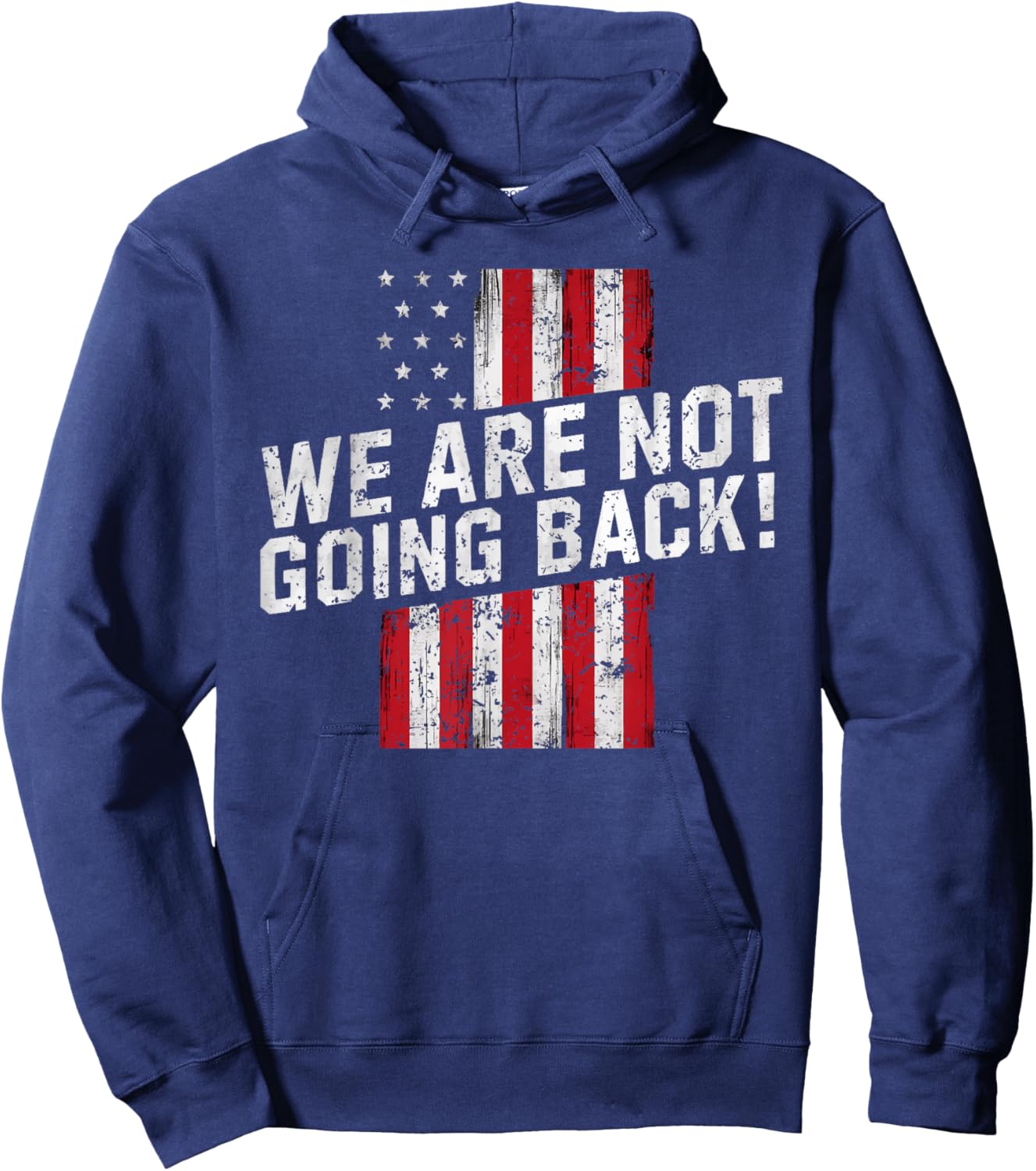 We Are Not Going Back! Hoodie - Hoodie | Navy