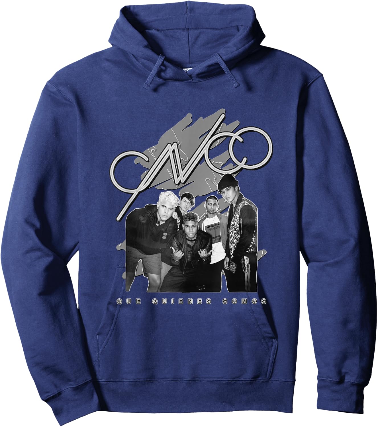 CNCO Official Black & White Album Photo Hoodie - Hoodie | Navy