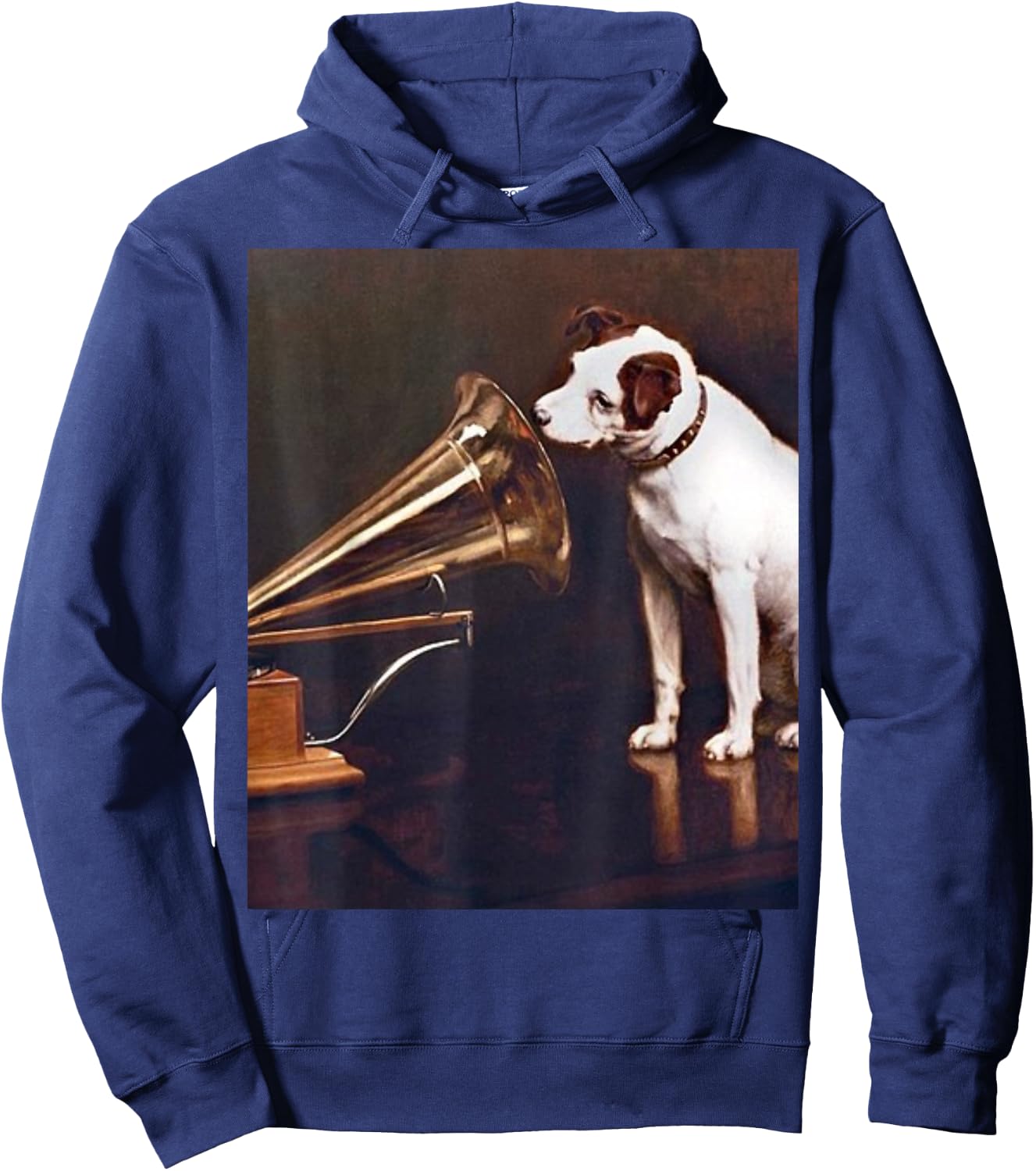 Nipper The RCA His Masters Voice Dog Hoodie - Hoodie | Navy
