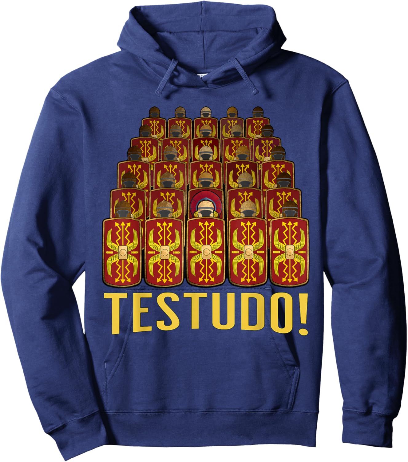 Roman Empire Legionaries Testudo Hoodie - Hoodie | Navy