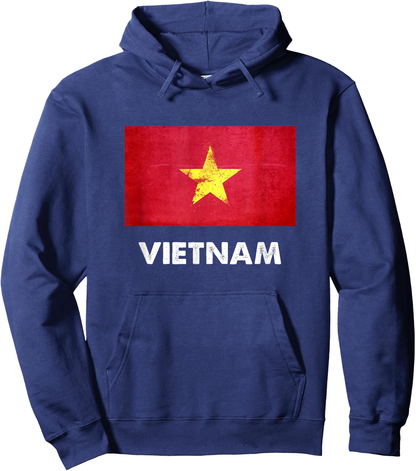 Vietnam Flag Shirt | Vietnamese Hoodie - Hoodie | Navy
