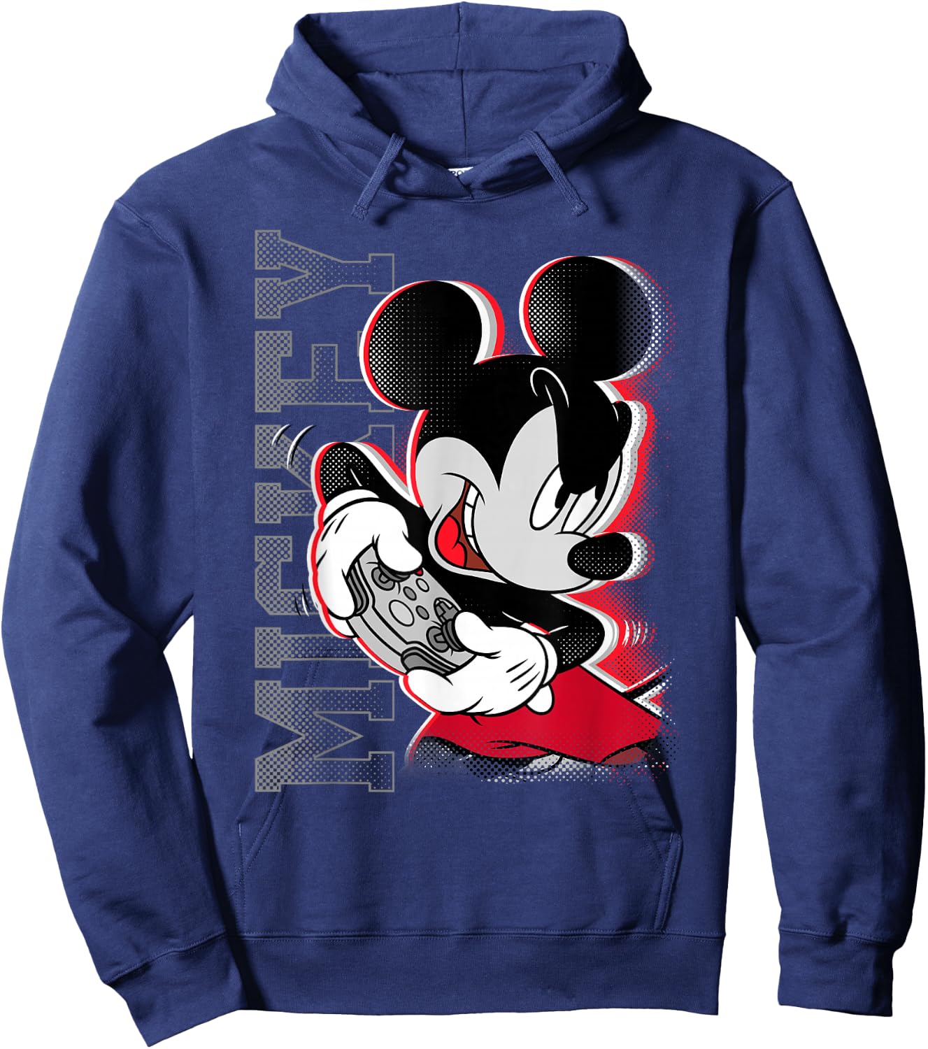 Disney Mickey Mouse Games Hard Controller Envy Hoodie - Hoodie | Navy