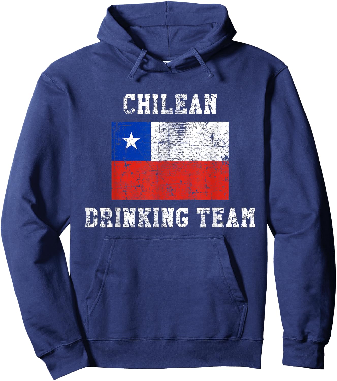 Chilean Drinking Team Funny National Pride Gift Hoodie - Hoodie | Navy