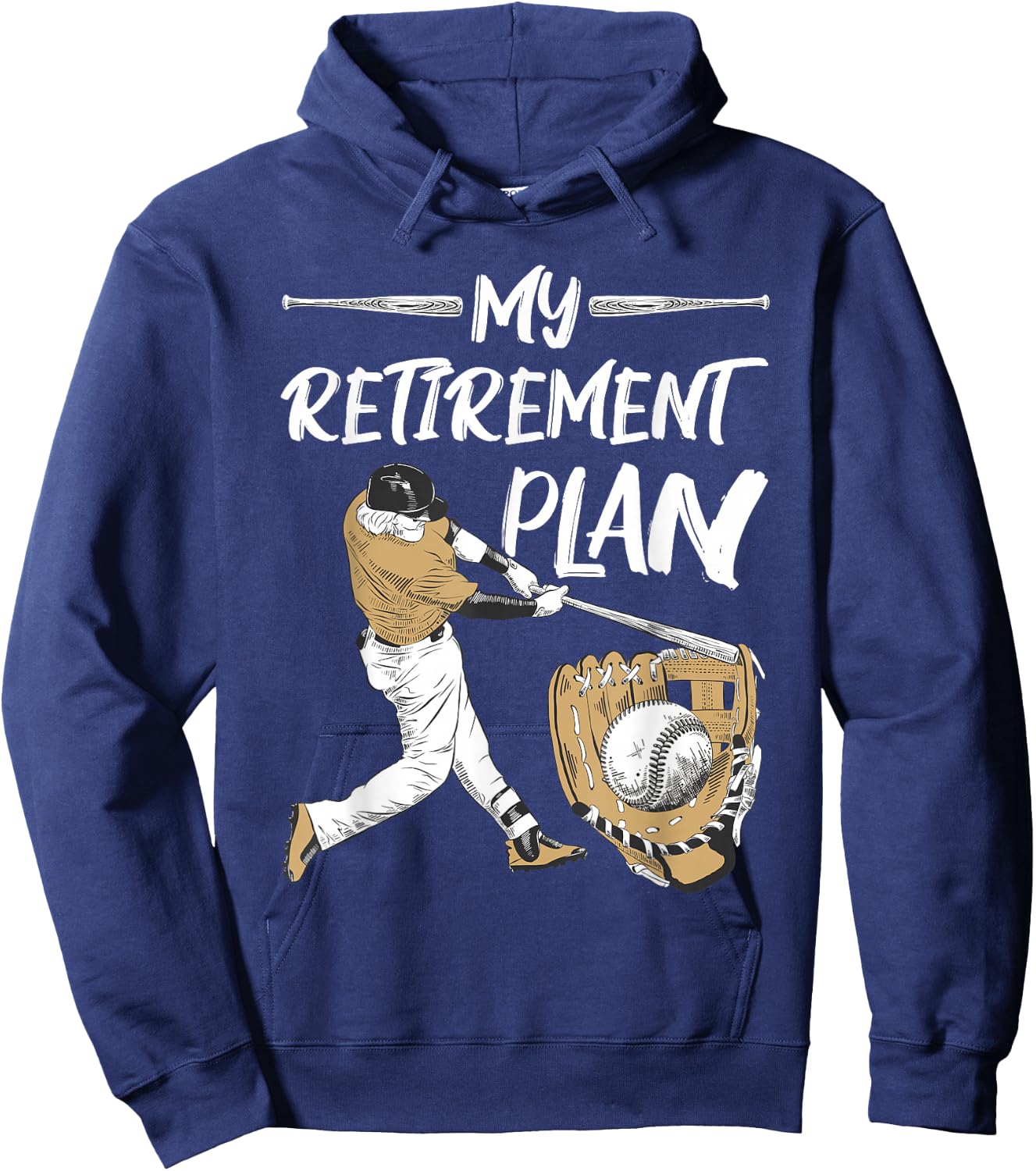 Baseball - Retirement Gifts Hoodie - Hoodie | Navy