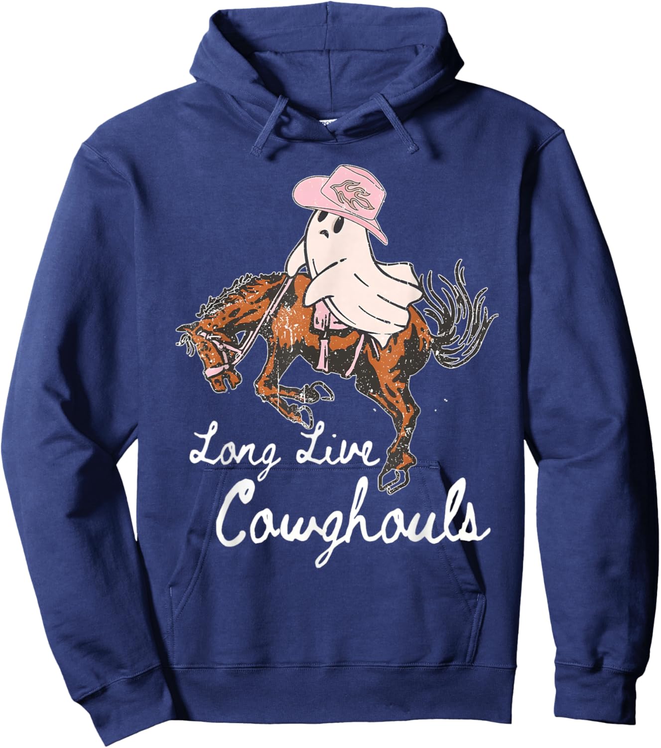 Long Live Cowghouls Hoodie - Hoodie | Navy