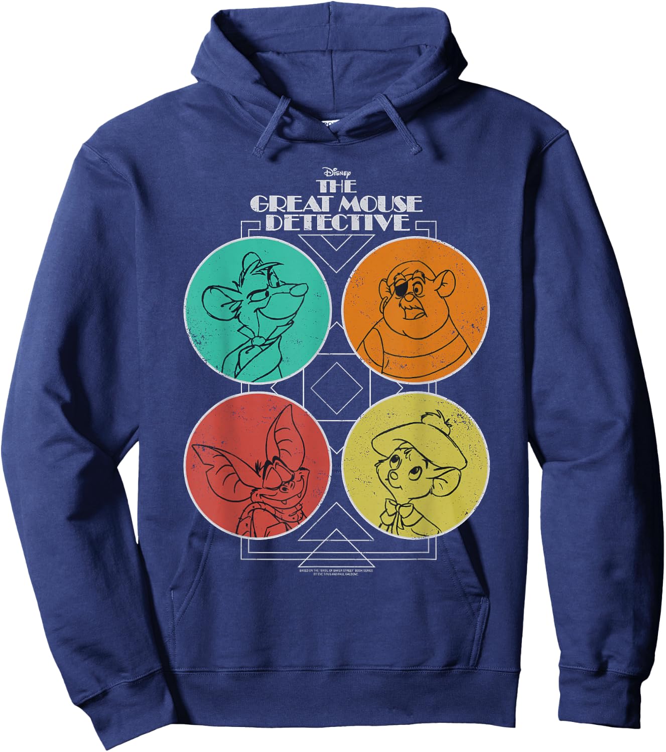 Disney The Great Mouse Detective Hoodie - Hoodie | Navy