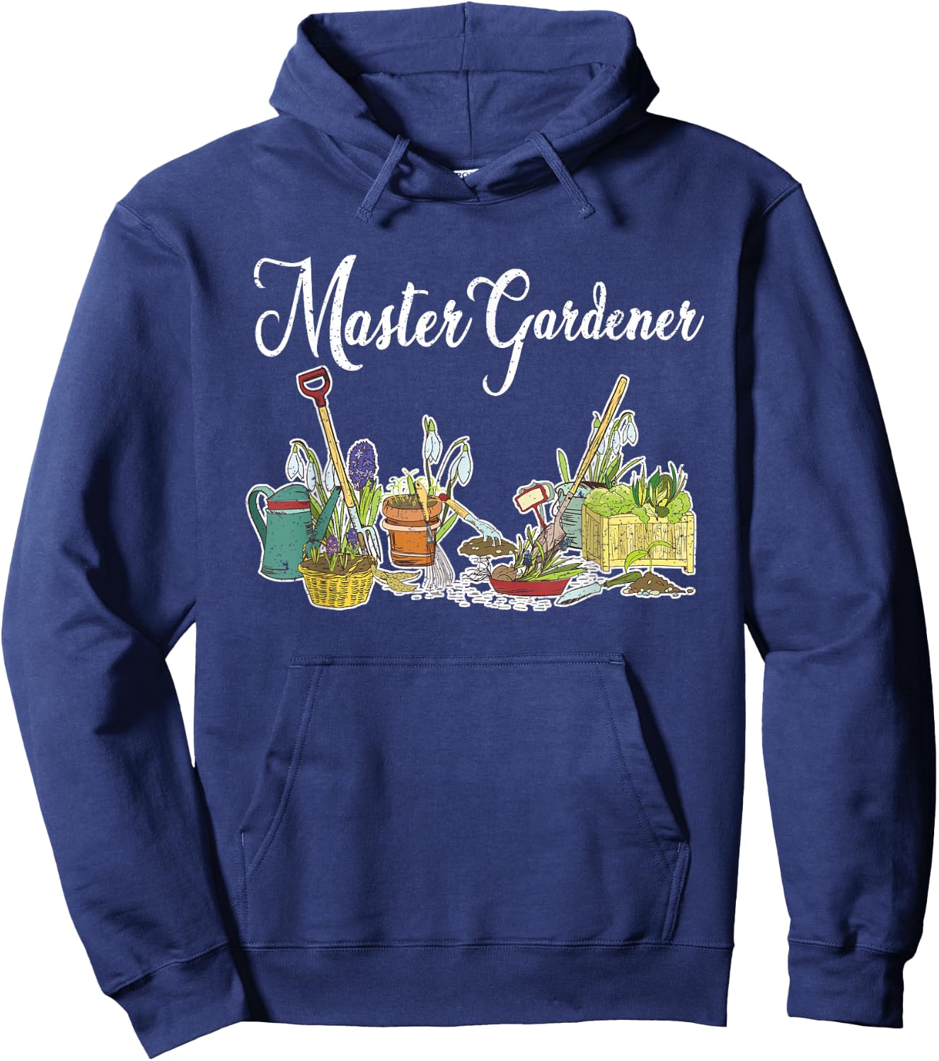 Master Gardener Plants Garden Gift Gardening Hoodie - Hoodie | Navy