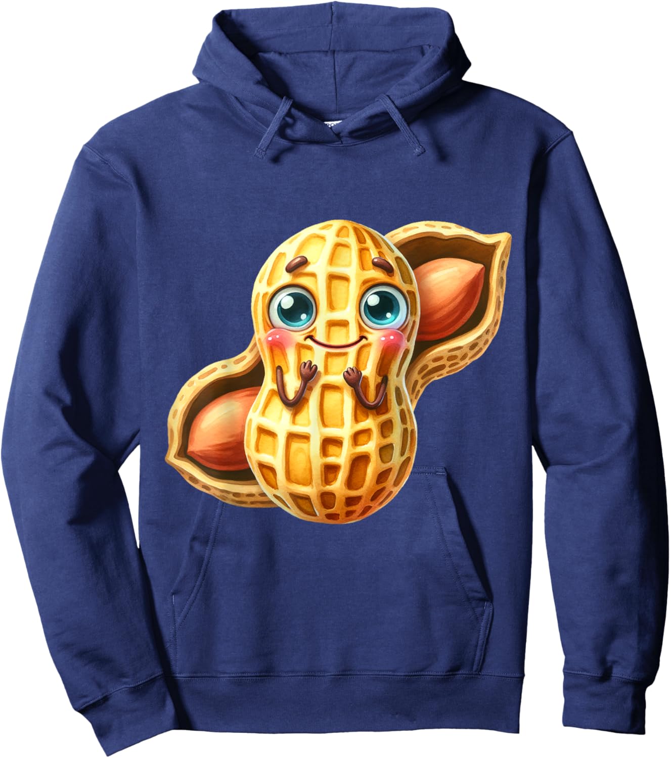 Cute Peanut Kids Peanuts Nuts Child Peanuts Hoodie - Hoodie | Navy