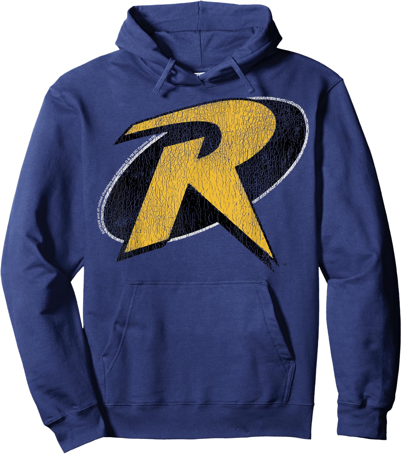 DC Comics Batman Red Robin Logo Small Hoodie - Hoodie | Navy