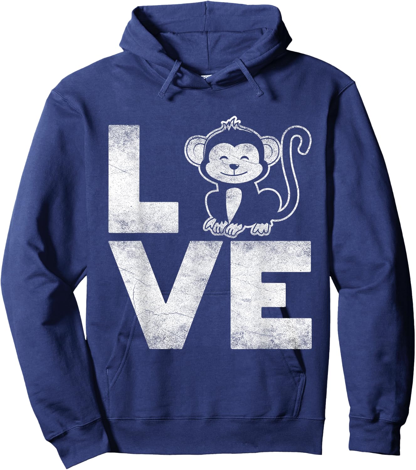 Love Monkey Hoodie - Hoodie | Navy