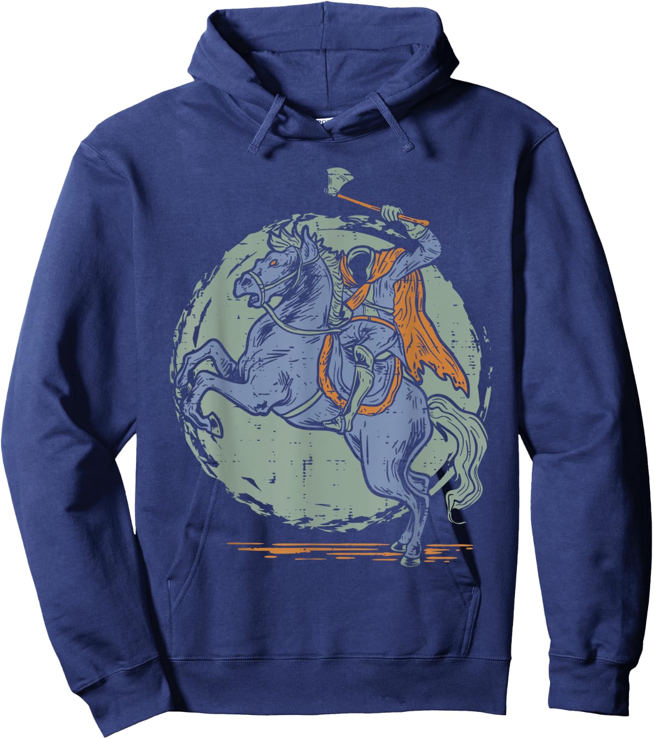 Halloween Headless Horseman Hoodie - Hoodie | Navy
