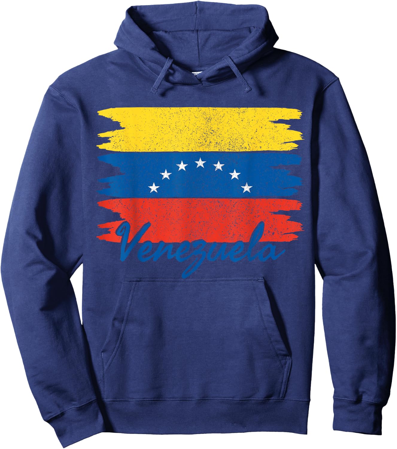 Venezuelan Pride Flag Hoodie - Hoodie | Navy