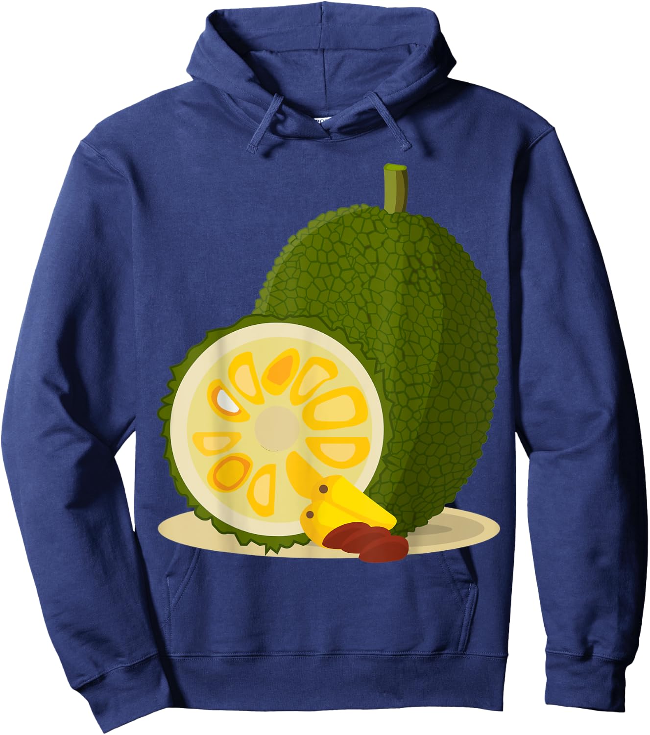 Cut Jackfruit Hoodie - Hoodie | Navy