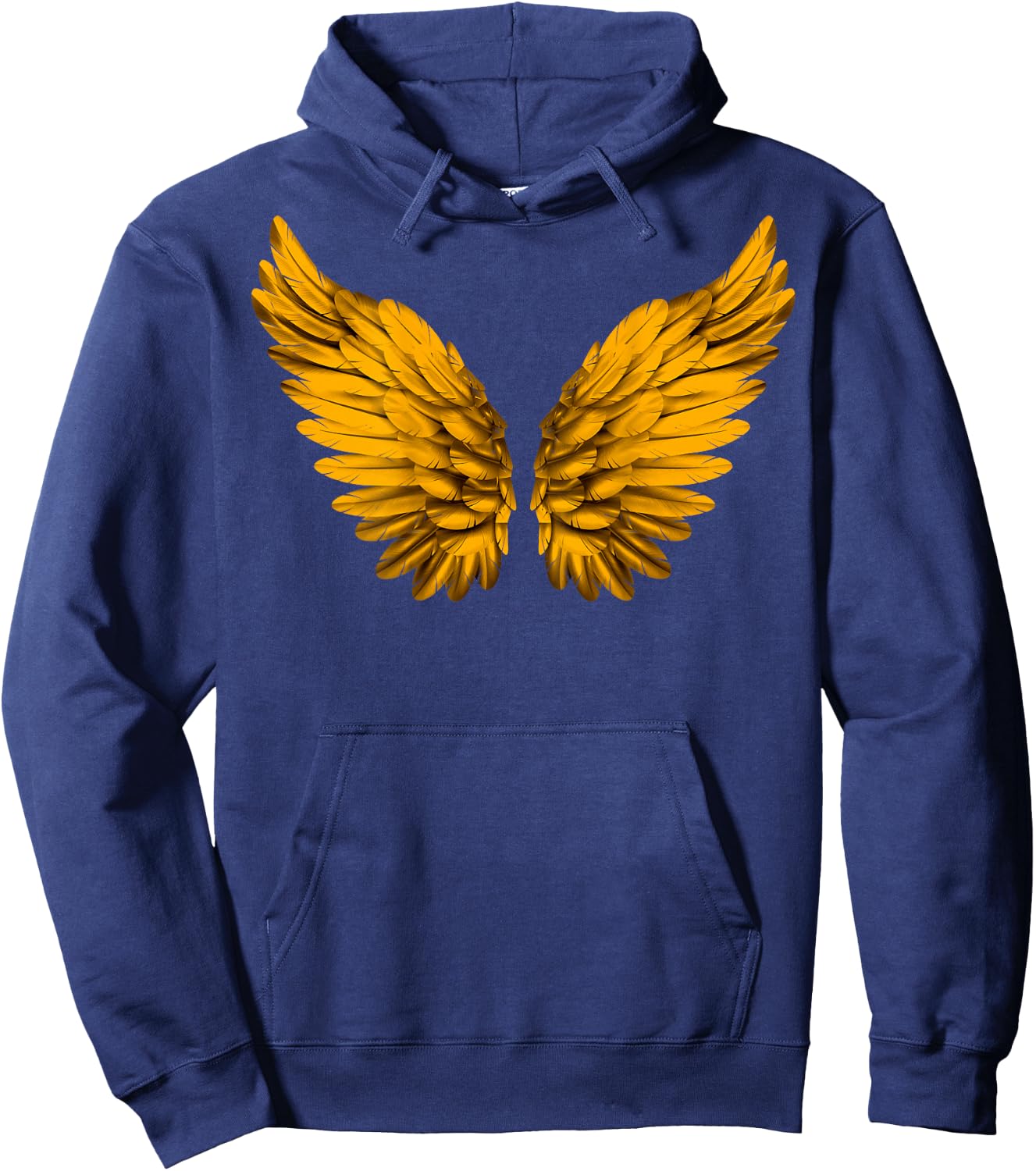 Angel Wings Freedom Guardian & Women Angel Hoodie - Hoodie | Navy