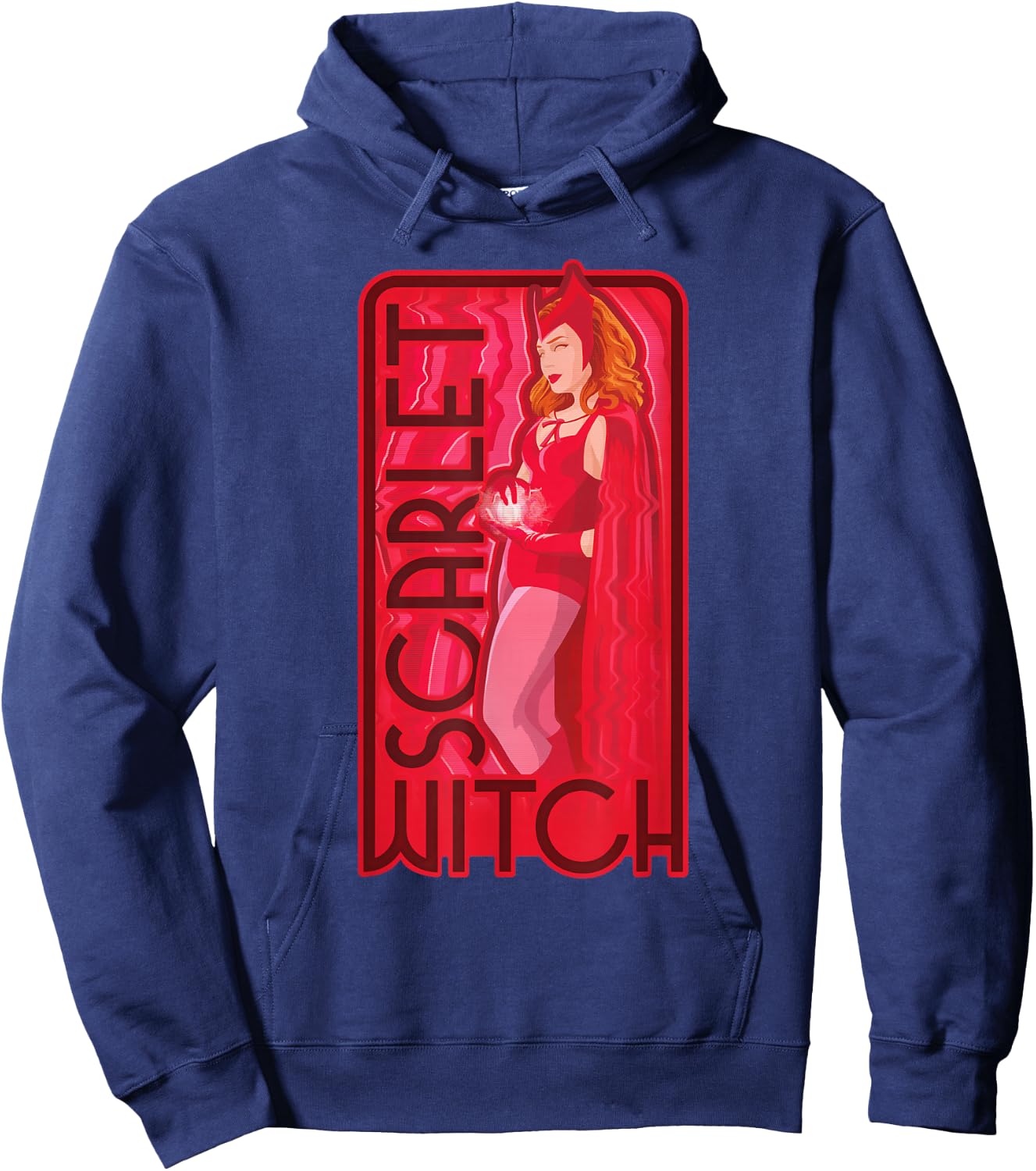 Marvel WandaVision Scarlet Witch Super Hero Hoodie - Hoodie | Navy