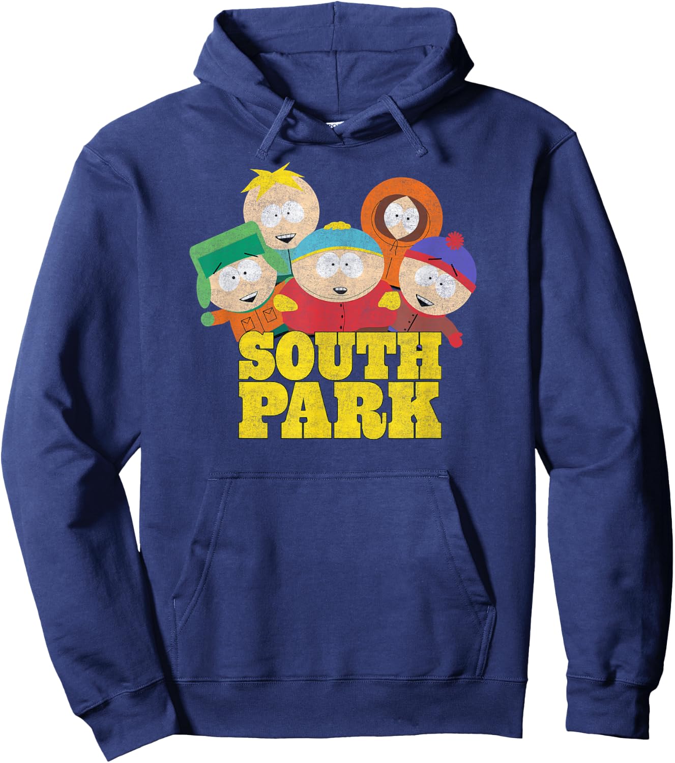 Vintage South Park Gang Hoodie - Hoodie | Navy