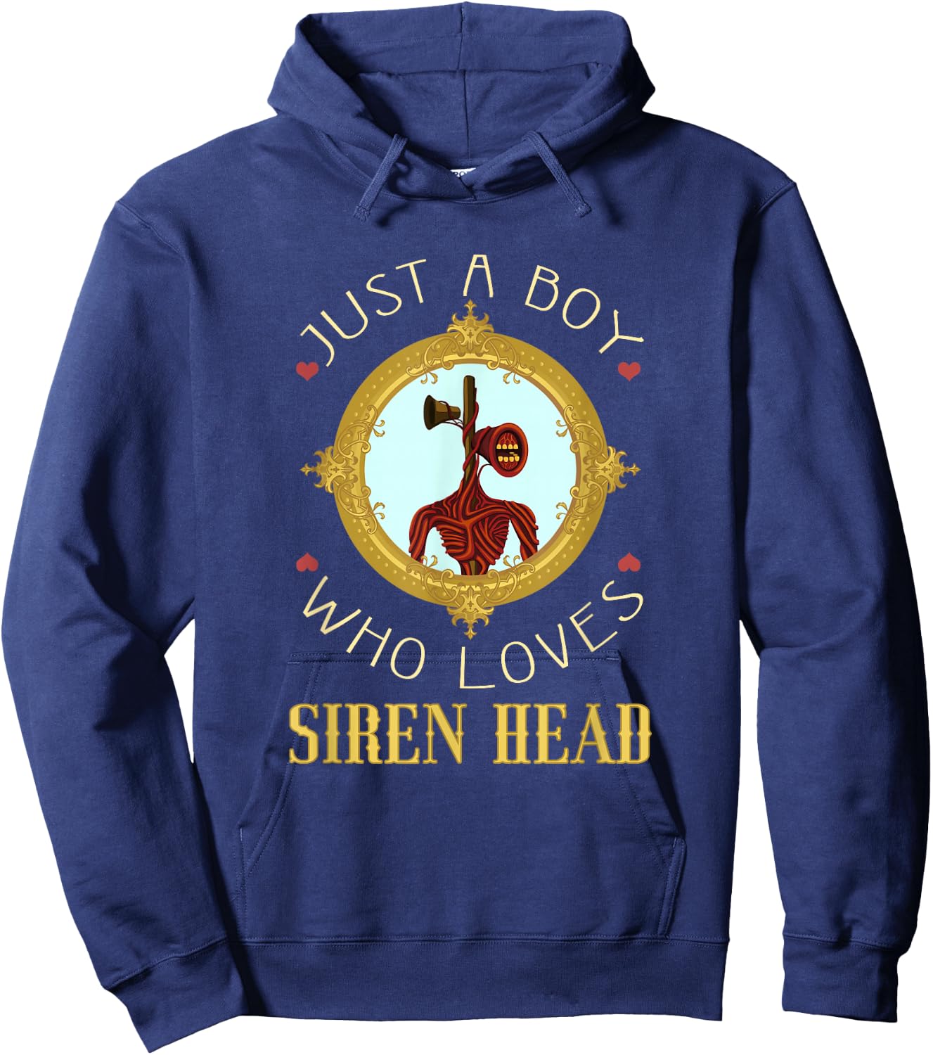 American Cryptid Siren Head Hoodie - Hoodie | Navy