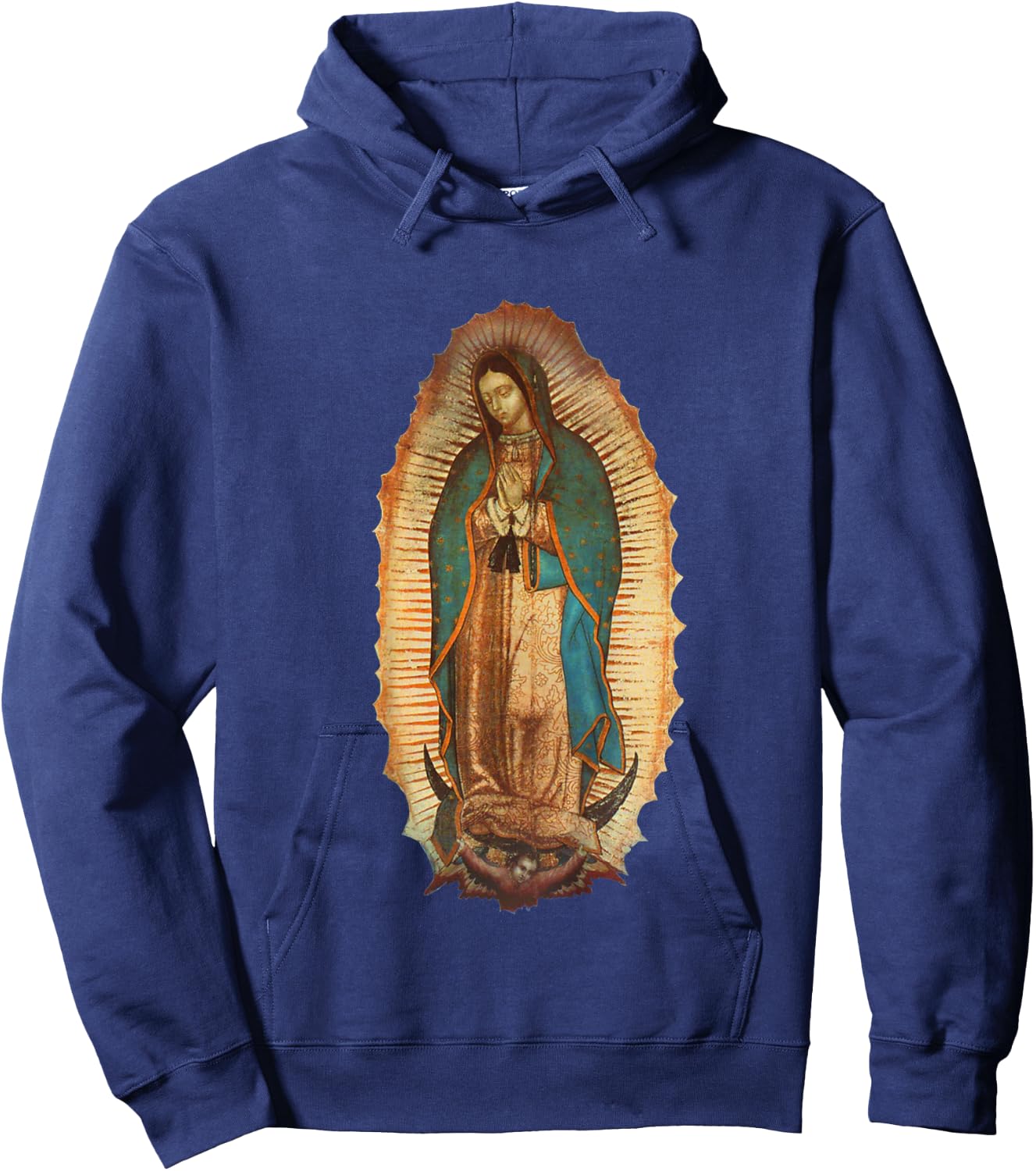 Our Lady Virgen De Guadalupe Maria Mary Hoodie - Hoodie | Navy