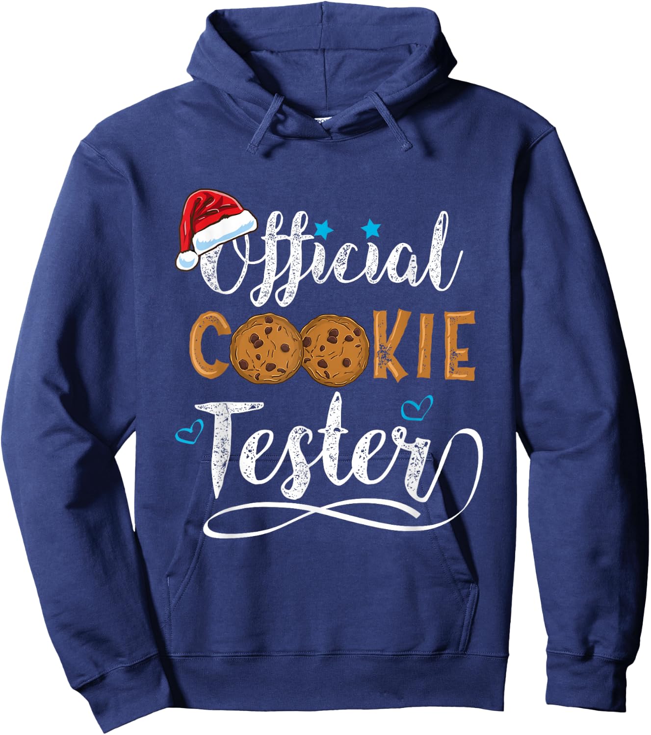 Official Cookie Tester Christmas Baking Team Hoodie - Hoodie | Navy