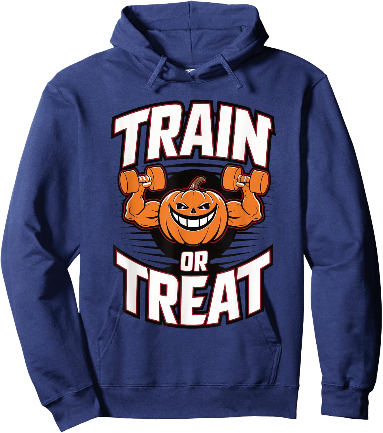 Train Or Treat Hoodie - Hoodie | Navy