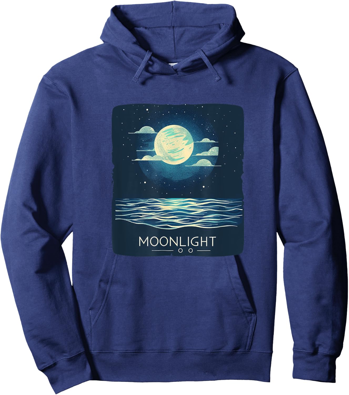 Beautiful Moonlight Outfit for Moon Lovers Hoodie - Hoodie | Navy