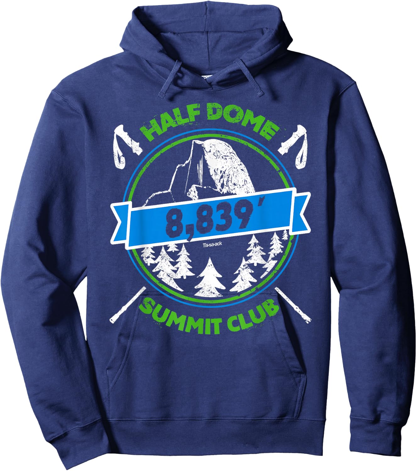Half Dome Summit Club Hoodie - Hoodie | Navy