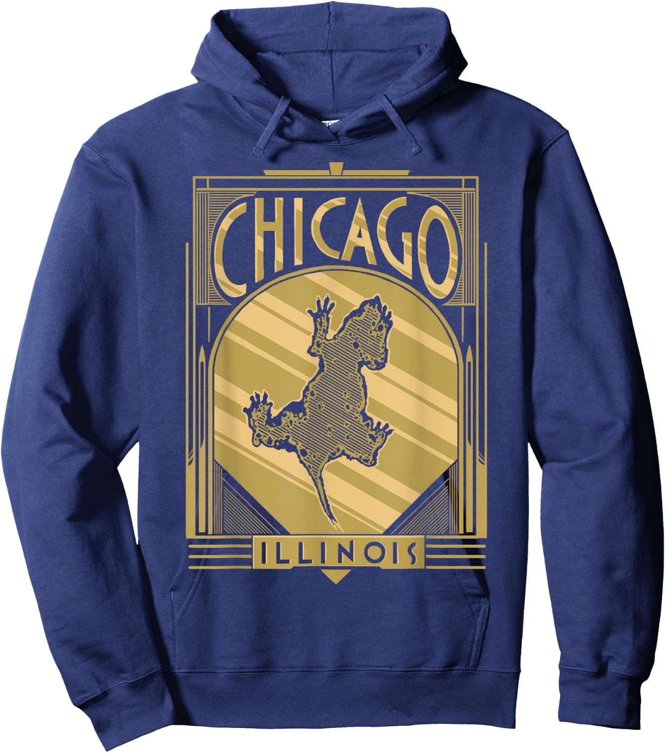 Chicago Rat Hole Hoodie - Hoodie | Navy