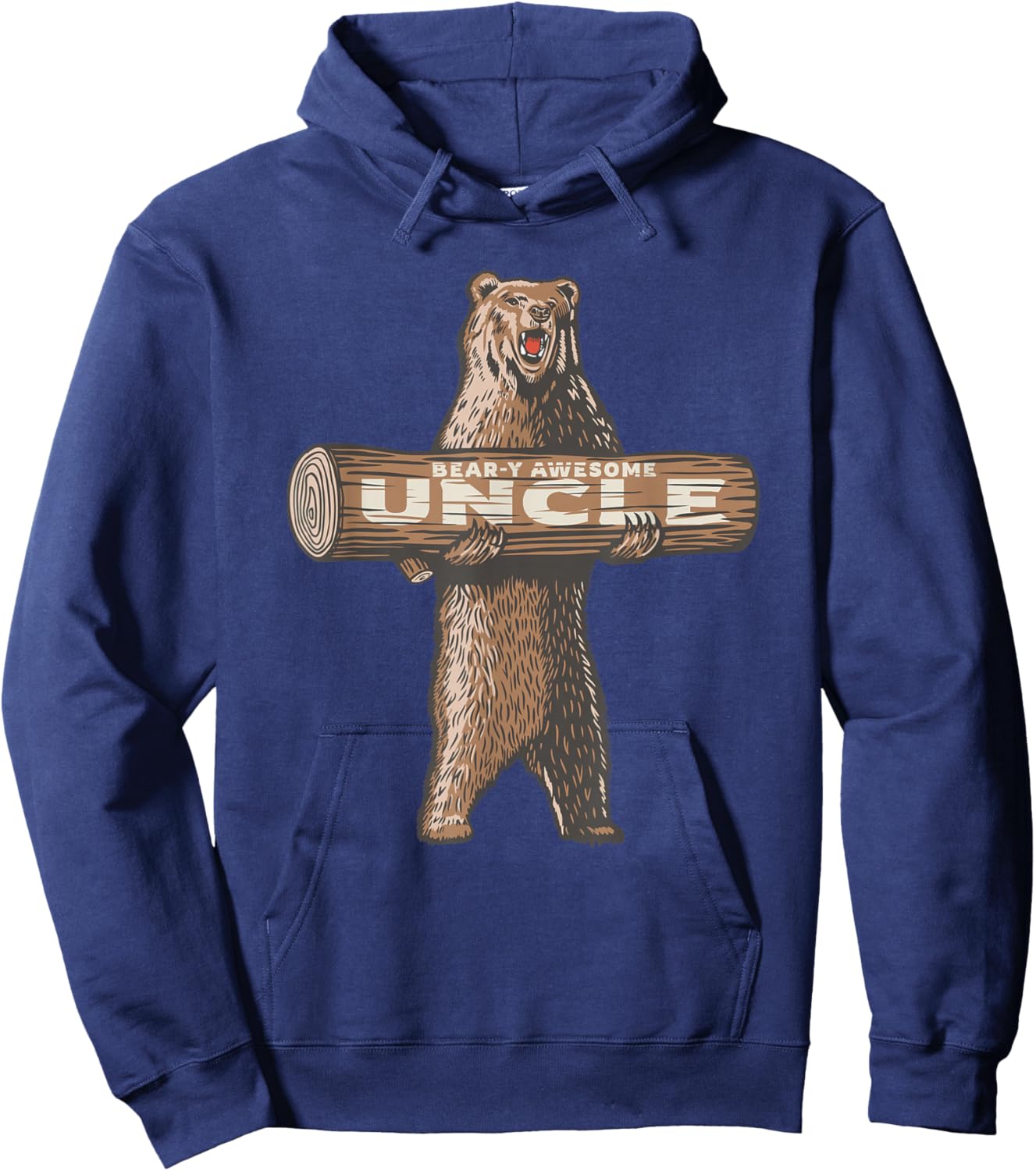 Awesome Uncle Funny Saying Hoodie - Hoodie | Navy