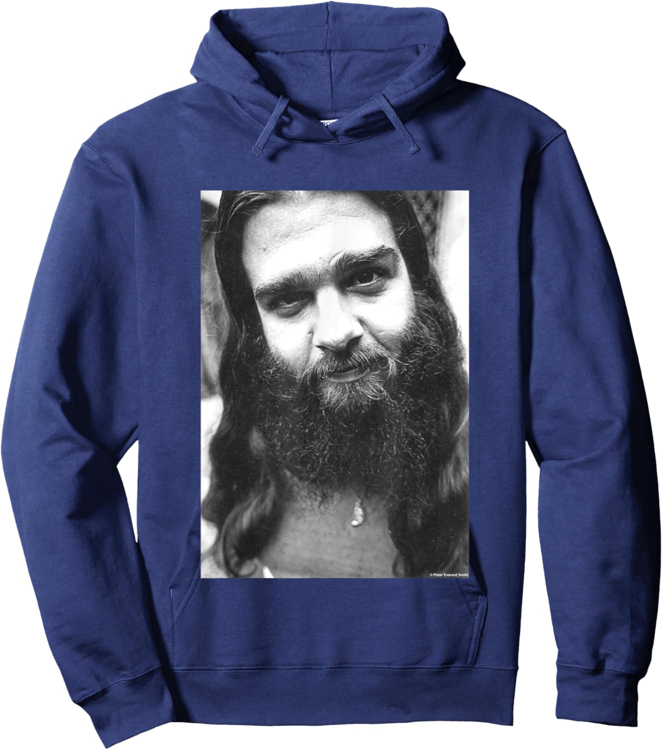 Bob Hite Of Canned Heat By Everard Smith Hoodie - Hoodie | Navy
