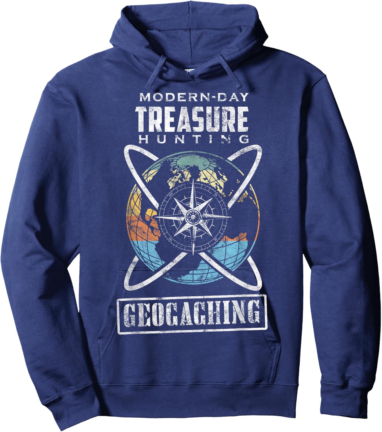Geocaching Geocacher Geocache GPS Gift Hoodie - Hoodie | Navy